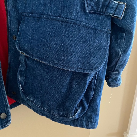 VINTAGE ann taylor denim jacket - Picture 2 of 6